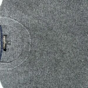 Banana Republic Men's Gray Crewneck Sweater